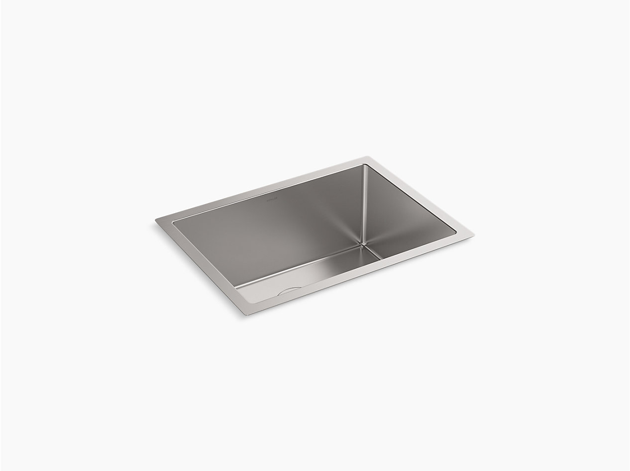 24 inch (61 cm) top-/flush-/undermount single-bowl kitchen sink - Image 2