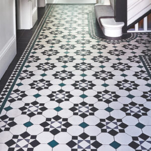 London Mosaic | Victorian floor tiles | Sheeted ceramic tile design and supply